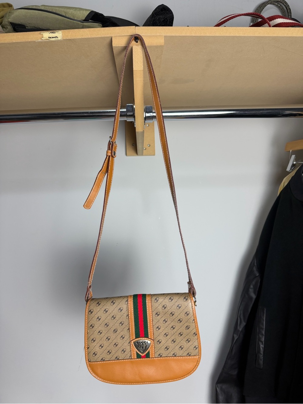 Gucci Crossbody Bag Vintage 1980s
